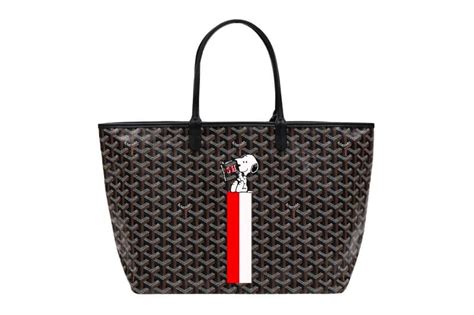 PEANUTS x Goyard Snoopy Tote Bag 